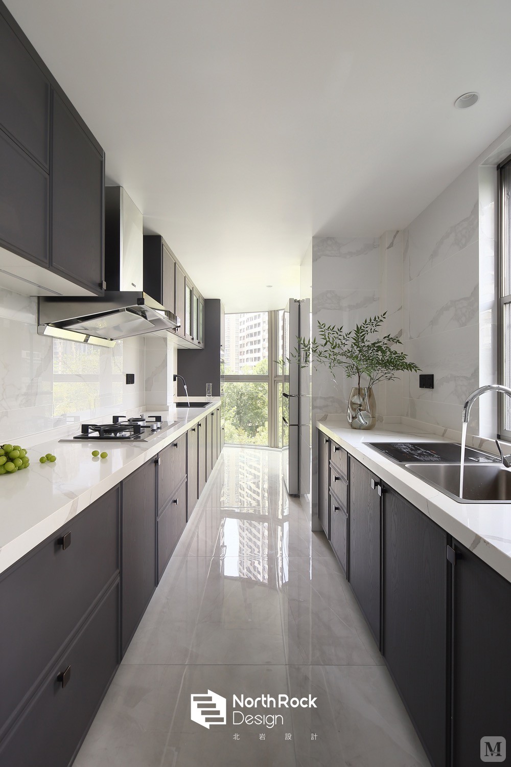 简约厨房吊顶装修效果图